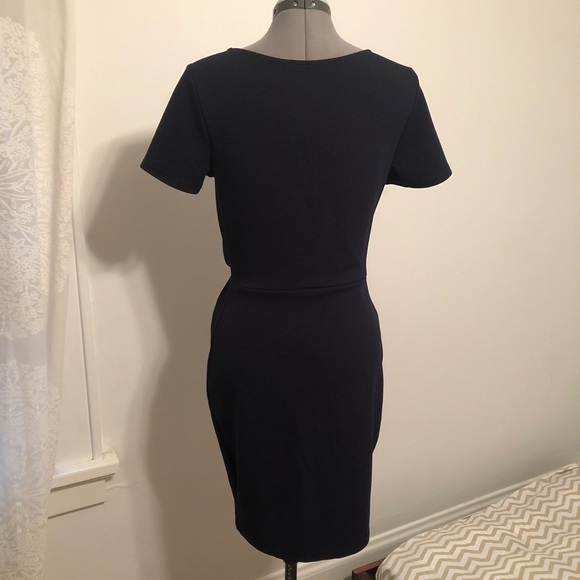 NWOT Sage & Citrus short sleeved navy blue dress - Picture 4 of 4